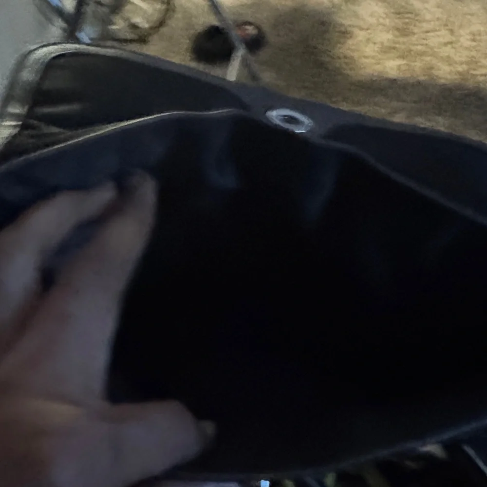 Coach Black Leather Messenger Bag - Picture 3 of 4